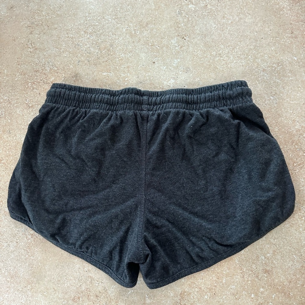 Colossem Lounge Shorts Women’s M Gray Soft Pullon Shorts with Pockets Loungewear - Picture 3 of 6